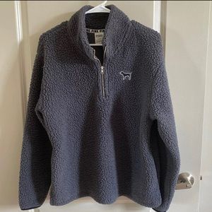VS PINK Sherpa Pullover